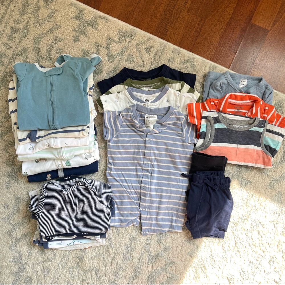 Baby Boy Bundle 0-3 month